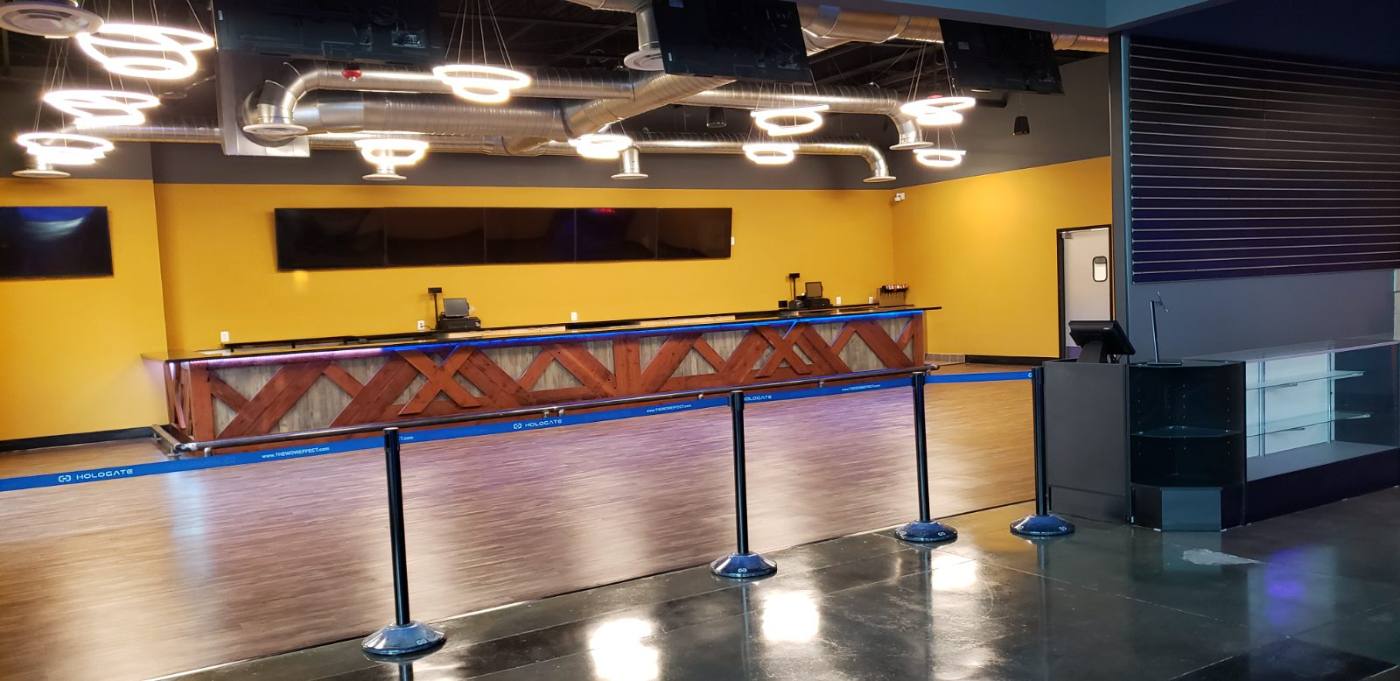 Entertainment venue bar and lounge